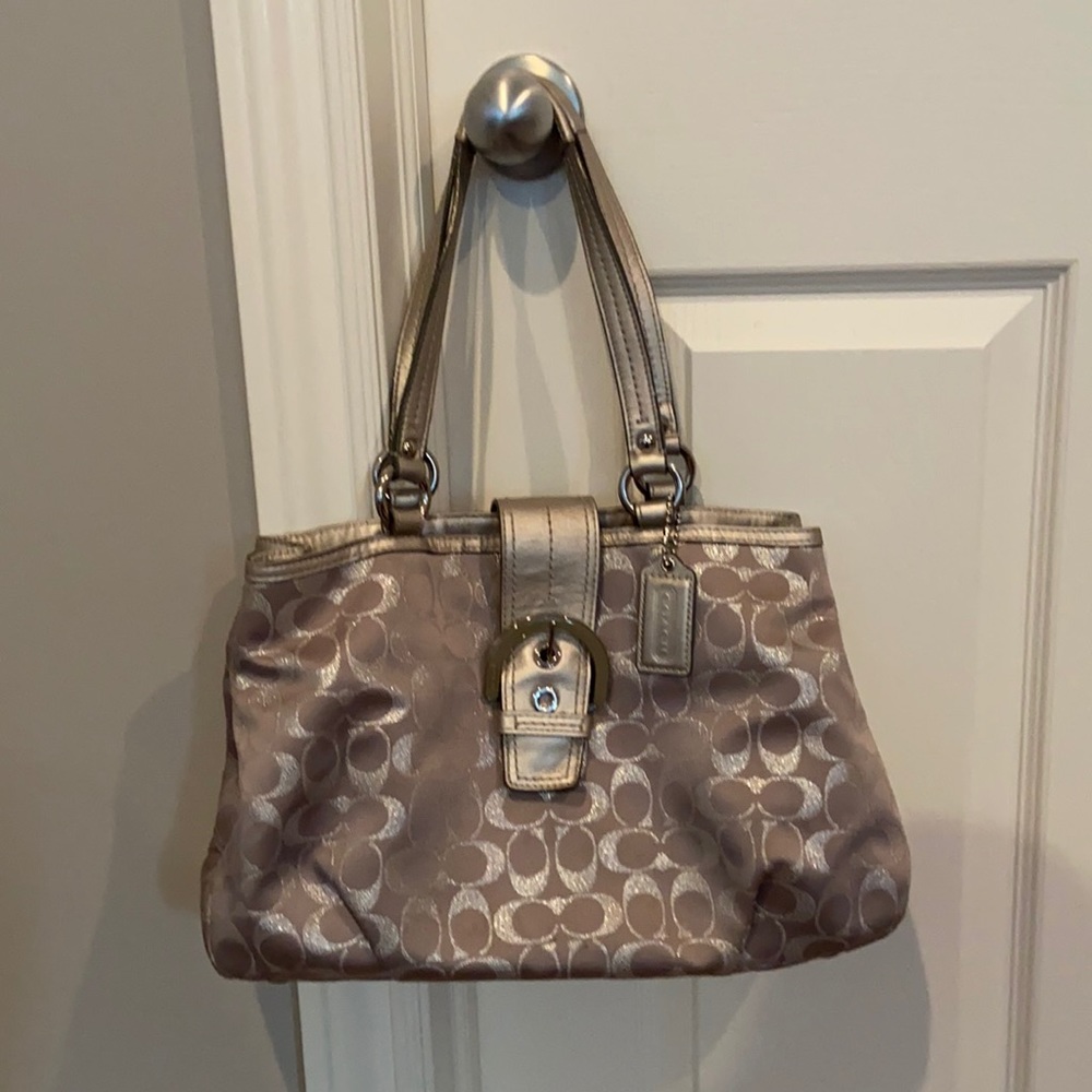 Silver Coach Purse Y2K